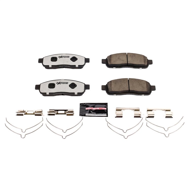 Z36 Truck And Tow Carbon Ceramic Brake Pads Specifically engineered for towing or hauling