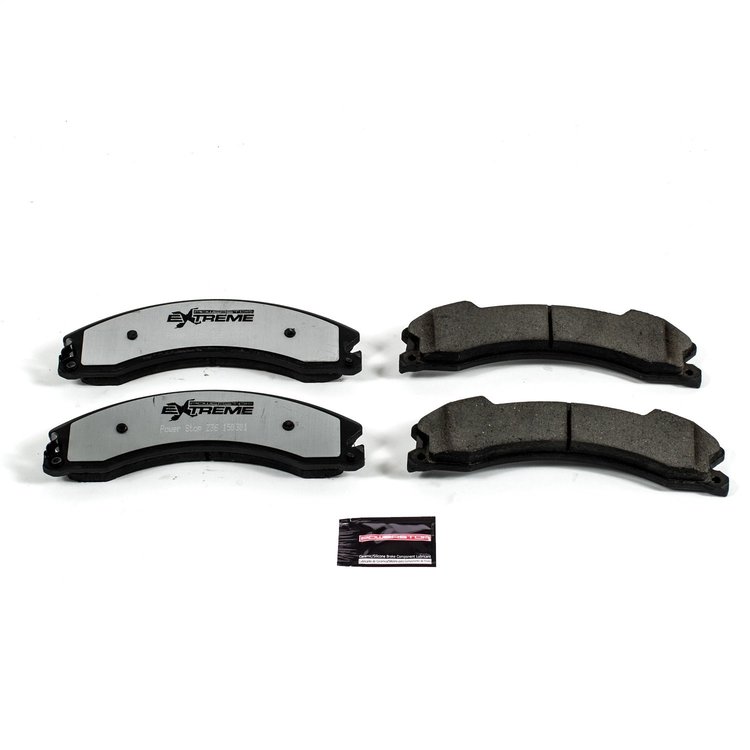 Z36 Truck And Tow Carbon Ceramic Brake Pads Specifically engineered for towing or hauling