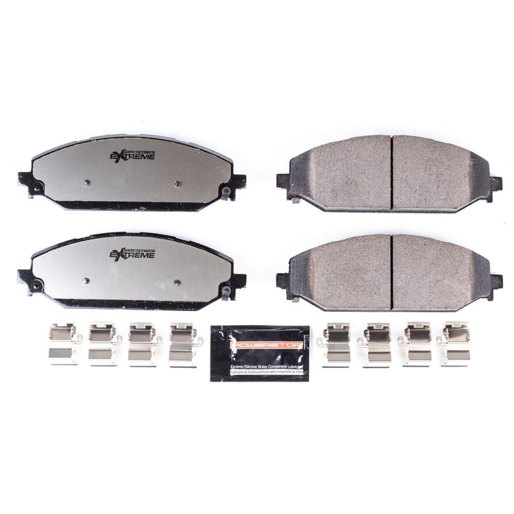 Z36-2179 Z36 Truck & Tow Front Carbon-Fiber Ceramic Brake Pads for Select Ram 1500/Jeep