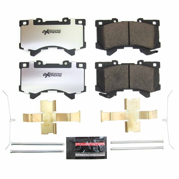 Z36-2442 Front Z36 Truck & SUV Carbon-Fiber Ceramic Brake Pads w/Hardware Kit