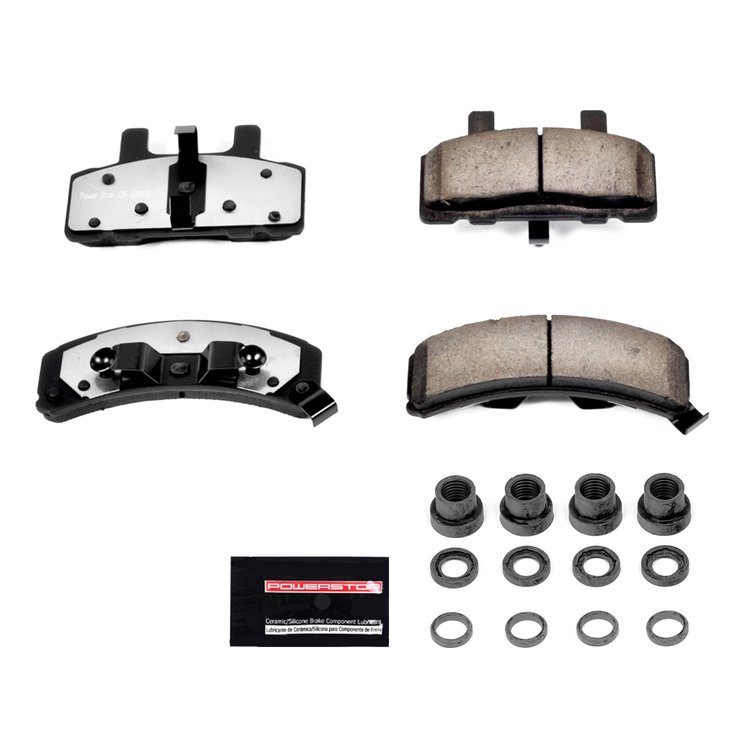 Z36 Truck And Tow Carbon Ceramic Brake Pads Specifically engineered for towing or hauling