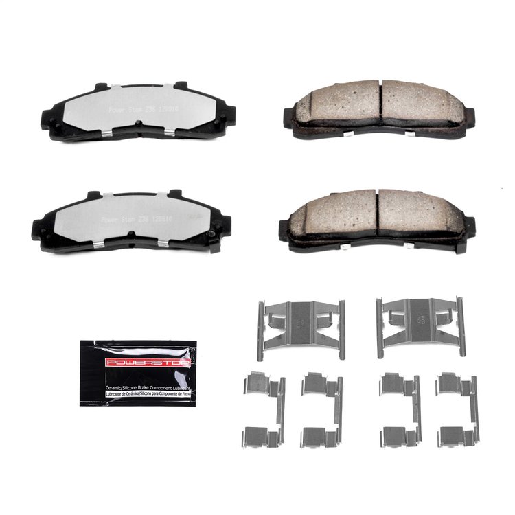 Z36 Truck And Tow Carbon Ceramic Brake Pads Specifically engineered for towing or hauling