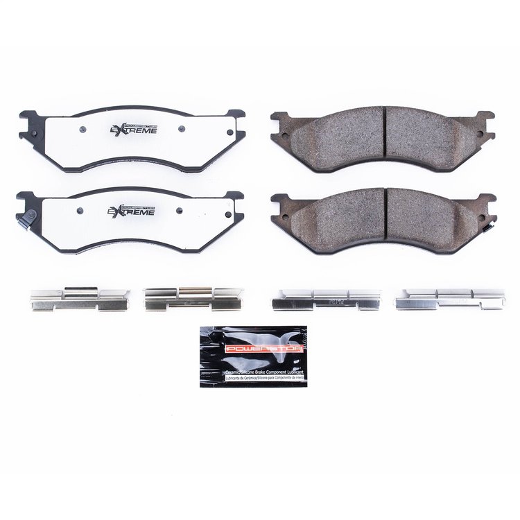 Z36 Truck And Tow Carbon Ceramic Brake Pads Specifically engineered for towing or hauling