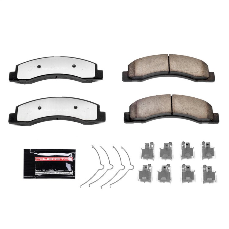 Z36 Truck And Tow Carbon Ceramic Brake Pads Specifically engineered for towing or hauling