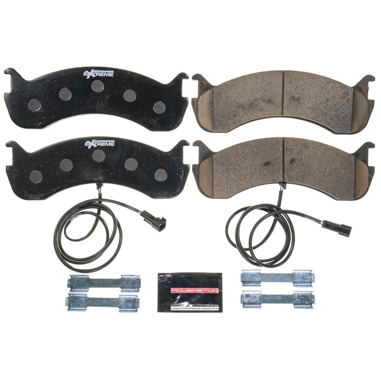 Z36-786B Front Z36 Truck & SUV Carbon-Fiber Ceramic Brake Pads w/Hardware Kit