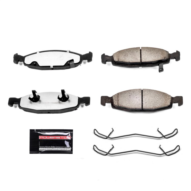 Z36 Truck And Tow Carbon Ceramic Brake Pads Specifically engineered for towing or hauling