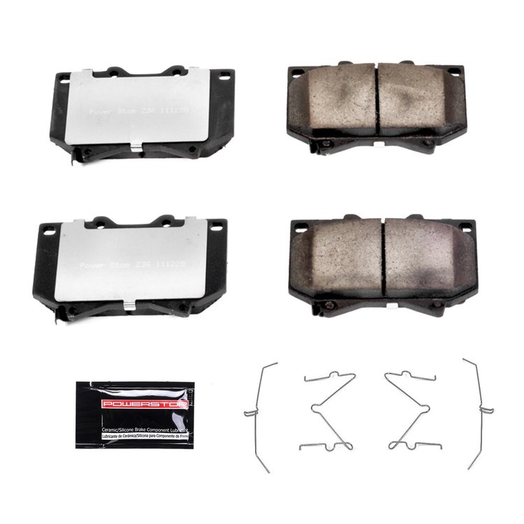 Z36 Truck And Tow Carbon Ceramic Brake Pads Specifically engineered for towing or hauling