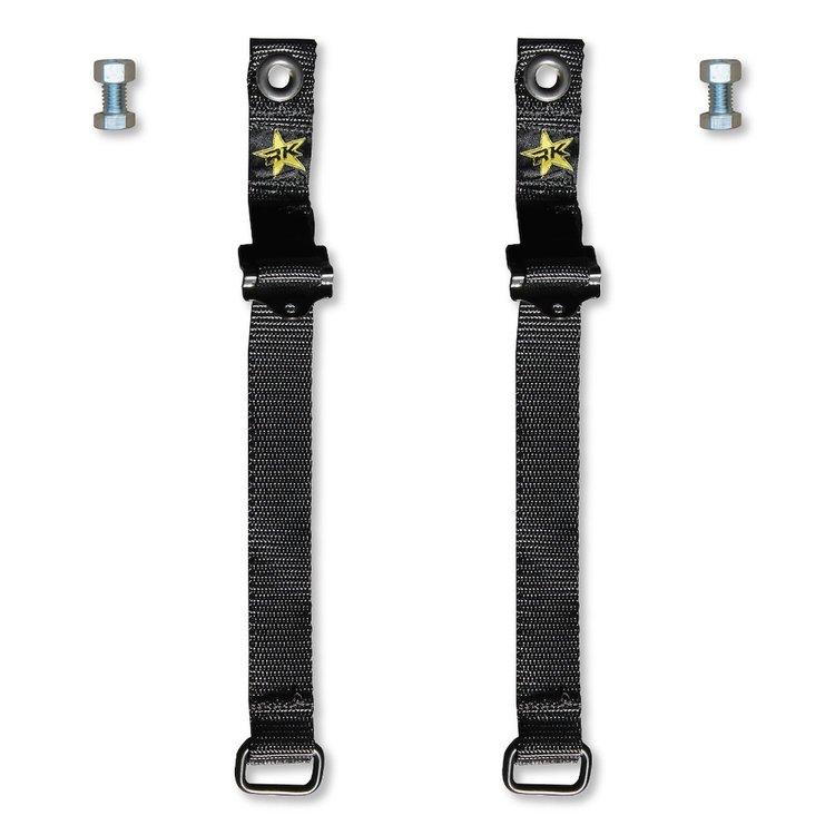 RK04380 Sway Bar Straps fits 07-18 Jeep Wrangler JK/JKU, Select Jeep Wrangler JL/JLU; Gladiator JT, 04-06 Jeep LJ, 97-06 Jeep TJ