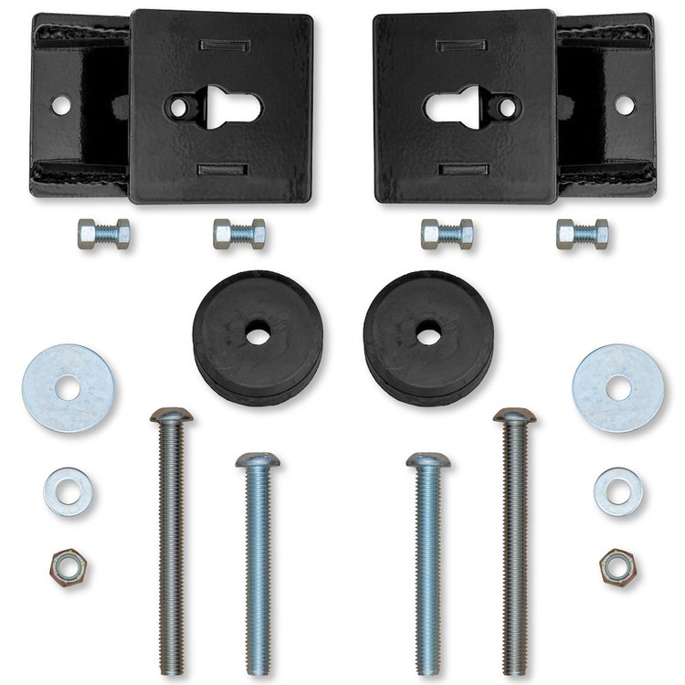 RK05608 2-3 in. Rear Bump Stop Kit fits 2007-2018 Jeep Wrangler JK/JKU