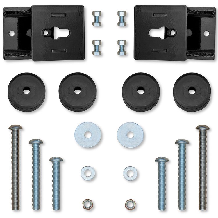 RK06106 Rear 2-4 in. Bump Stops fits 2007-2018 Jeep Wrangler JK/JKU
