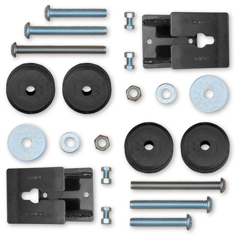 RK06726 Rear 2-4 in. Adjustable Bump Stops fits Select Jeep Wrangler JL/JLU