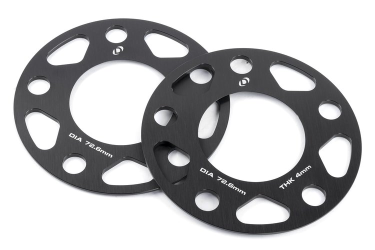D210-2034 Dinan Spacers; 5x120, 72.6mm CB, 4mm Thick
