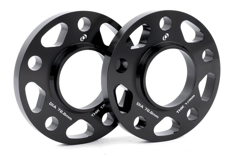 D210-2042 Dinan Spacers; 5x120, 72.6mm CB, 17mm Thick