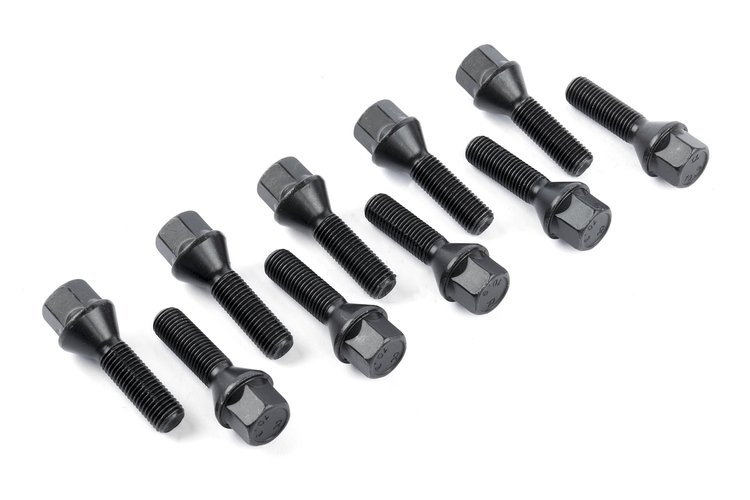D220-0009 Dinan Lug Bolts; M12x1.5, Cone Seat, 30mm