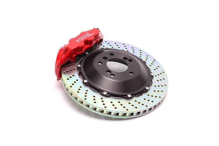 D290-0802-RD Dinan by Brembo Front Brake Set, 2015-2021 BMW M2/M3/M4