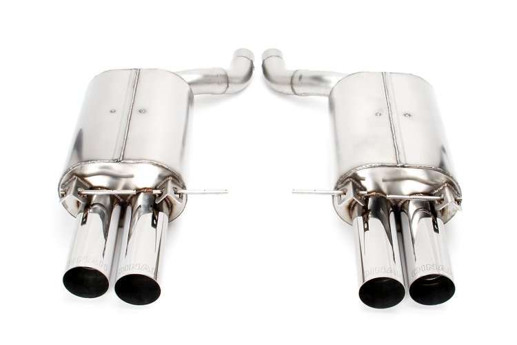 D660-0009A Dinan Free Flow Axle-Back Exhaust, 2006-2010 BMW M5