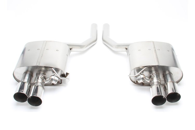D660-0036 Dinan Free Flow Axle-Back Exhaust, 2011-2016 BMW 550i