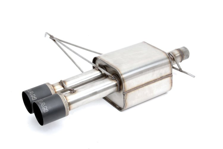 D660-0062-BLK Dinan Free Flow Axle-Back Exhaust, 2014-2024 MINI Cooper S