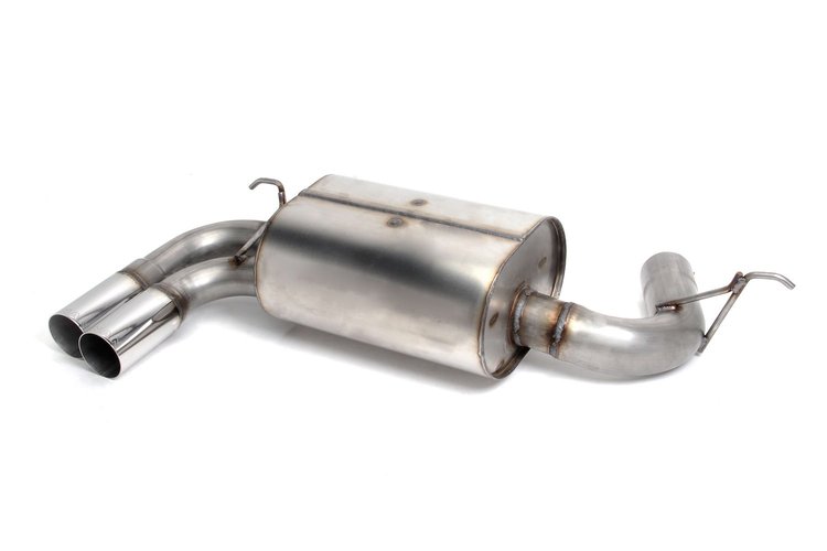D660-0076 Dinan Free Flow Axle-Back Exhaust, 2017-2021 BMW 230i