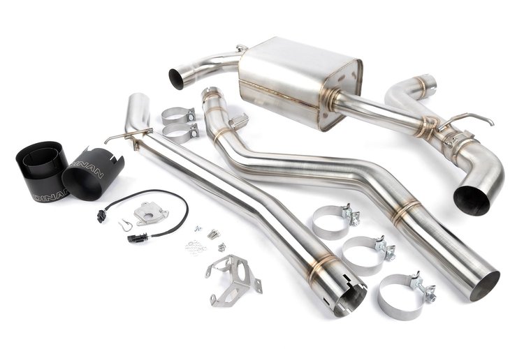 D660-0096-BLK Cat-Back Exhaust System, Select Toyota GR Supra 3.0L [Black Ceramic-Coated Tips]