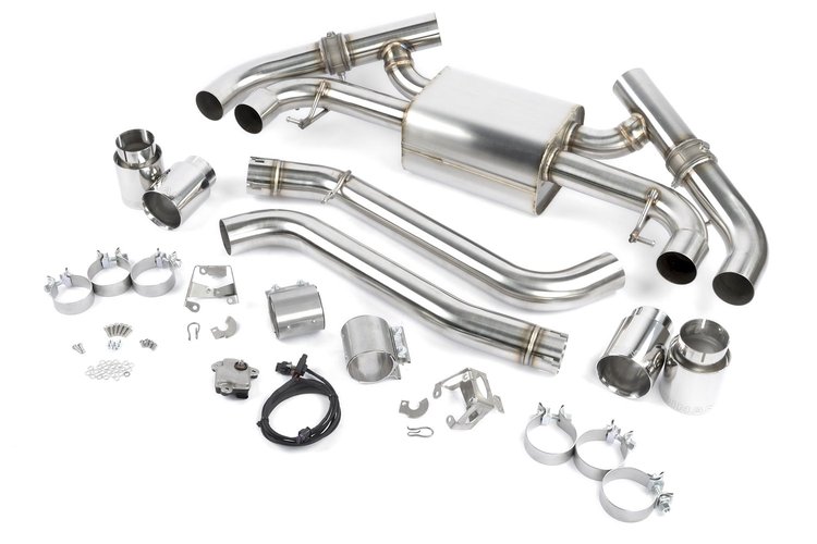 D660-0098 Dinan Valved Axle-Back Exhaust, 2022-2025 BMW M240i