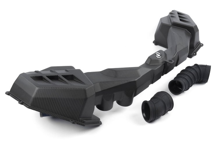 D760-0063-B Cold Air Intake System Fits Select BMW M2/M3/M4 Inline-6 [Matte Carbon Fiber]