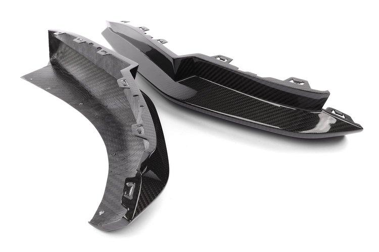 D980-0050 Dinan Rear Side Splitters, 2021-2025 BMW M4