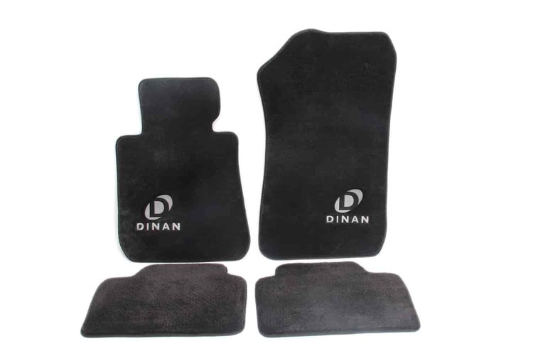 D701-DNBW1015-4C-BLK Signature Floor Mats, 2014-2019 BMW 3-Series, Front and Rear [Black]