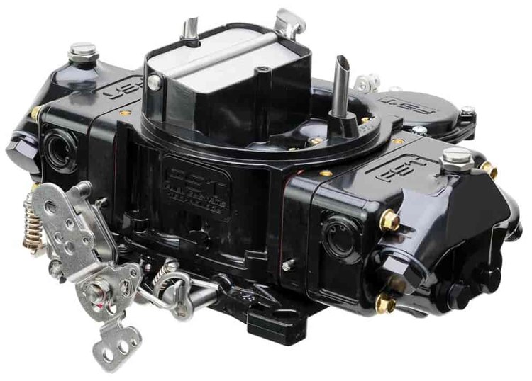 Forged RT Plus 4 Barrel Carburetor 600 CFM Vacuum Secondary [Black]