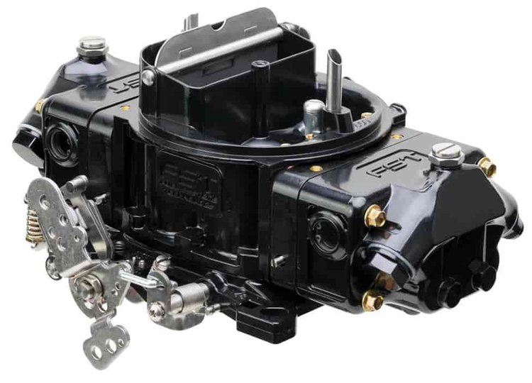 Forged RT Plus 4 Barrel Carburetor 600 CFM Mechanical Secondary [Black]