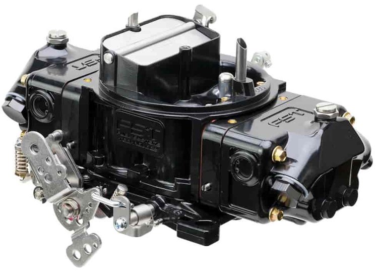 Forged RT Plus 4 Barrel Carburetor 600 CFM Mechanical Secondary [Black]
