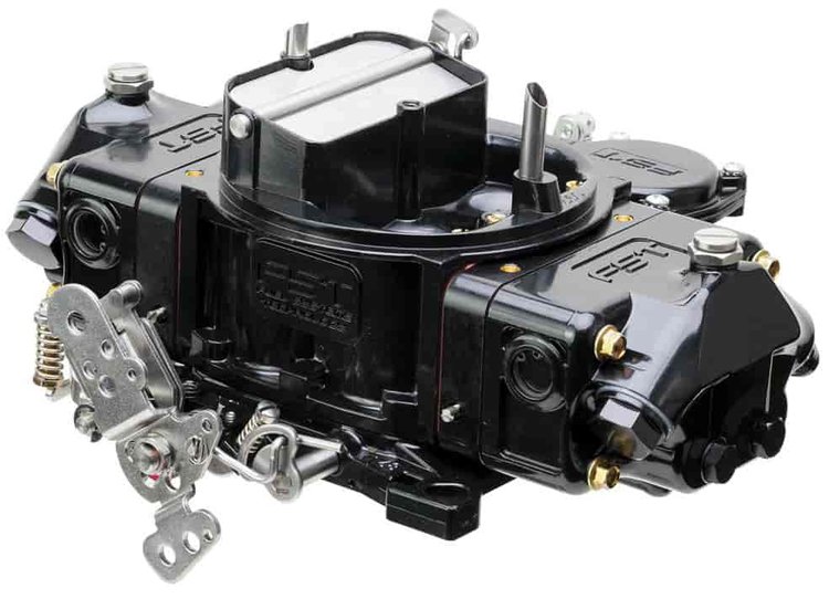 Forged RT Plus 4 Barrel Carburetor 600 CFM Vacuum Secondary [Black]