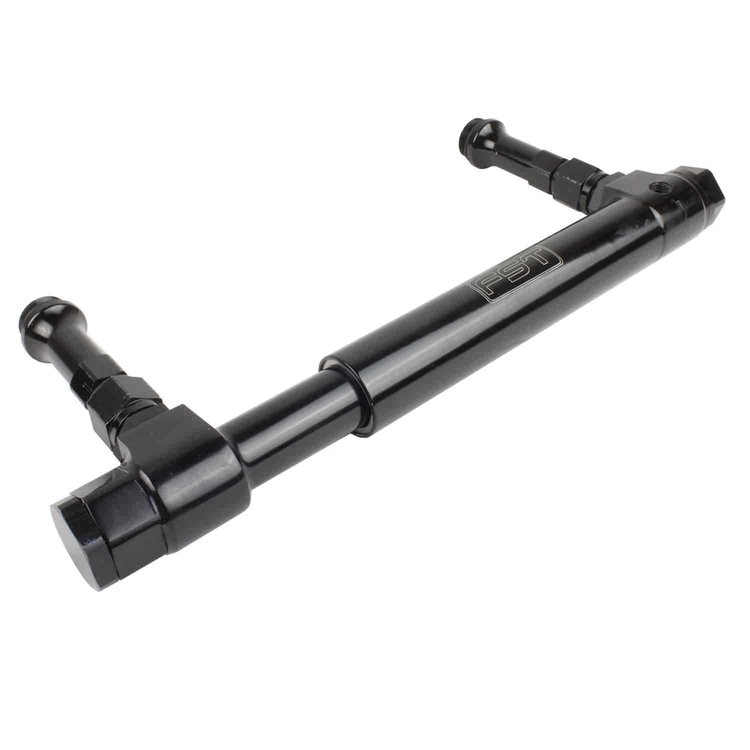 Billet Telescopic Fuel Log with Dual 7/8 in. -20 Fuel Bowl Inlets