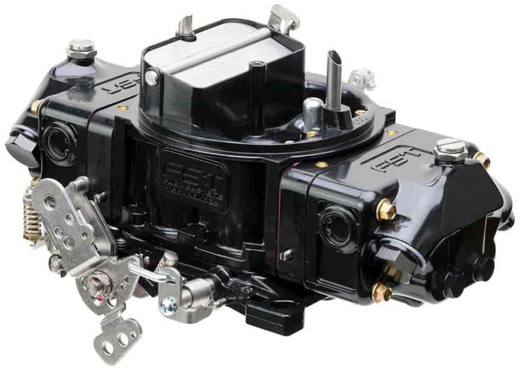 Forged RT Plus 4 Barrel Carburetor 650 CFM Mechanical Secondary [Black]
