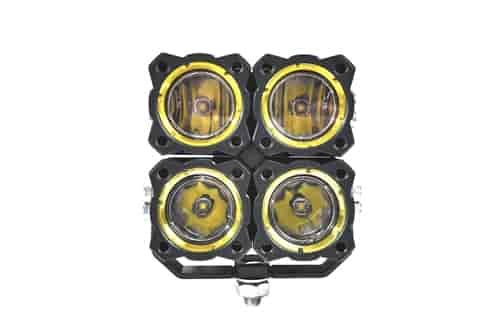 FLEX LED Quad Combo Beam No Harness 40w ea