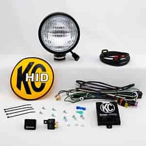 6" HID Light Black Housing
