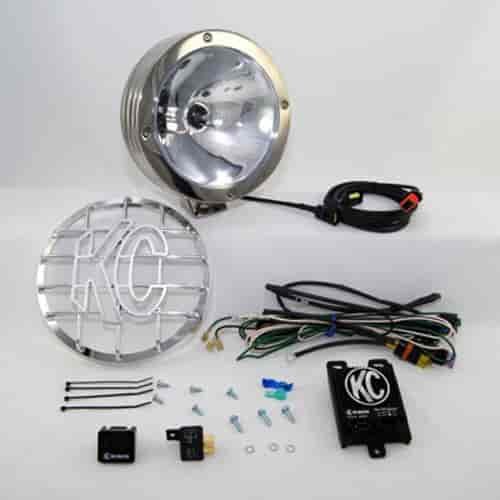 8" Rally 800 HID Light Polished Stainless Housing