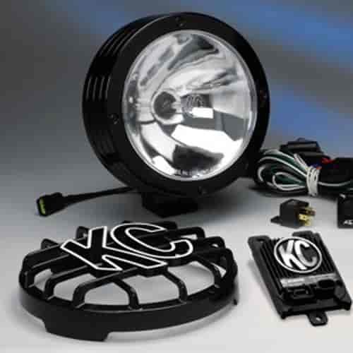 8" Rally 800 HID Light Black Stainless Housing