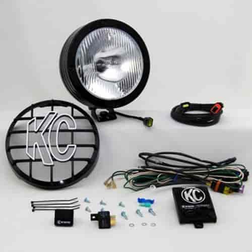 8" Rally 800 HID Light Black Stainless Housing