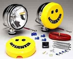 Daylighter 6" Round Off-Road Lights Chrome Finish