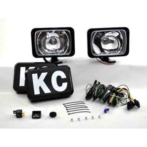 69 Series Halogen Light Kit Chrome Steel Housing