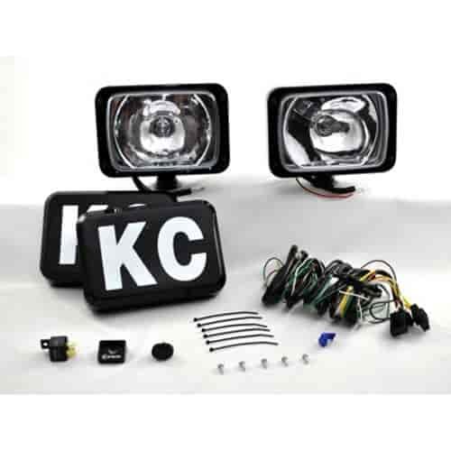 69 Series Halogen Light Kit Black Steel Housing