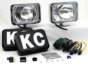 69 Series Halogen Light Kit Chrome Steel Housing