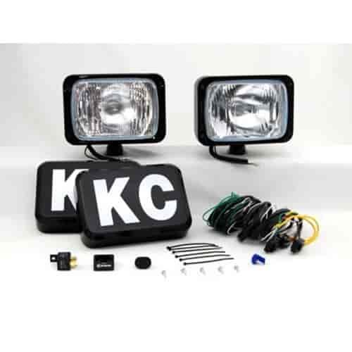 69 Series Halogen Light Kit Black Steel Housing