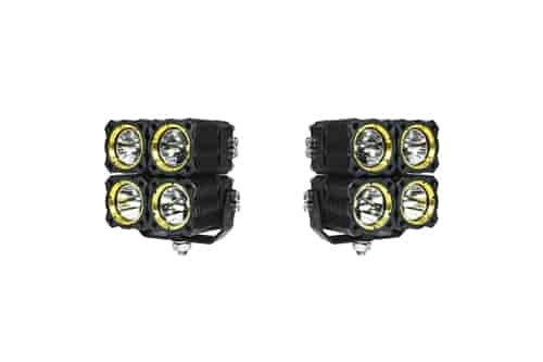 FLEX LED Quad Combo Beam System 40w pair