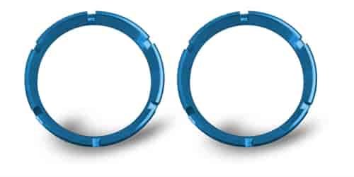 FLEX Bezel Ring Blue pair