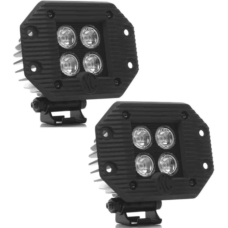 C-Series LED Lights 3" Cube with Flush Mount