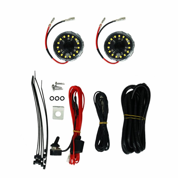 Cyclone LED Univ 2-Light Under Hood Wiring Kit