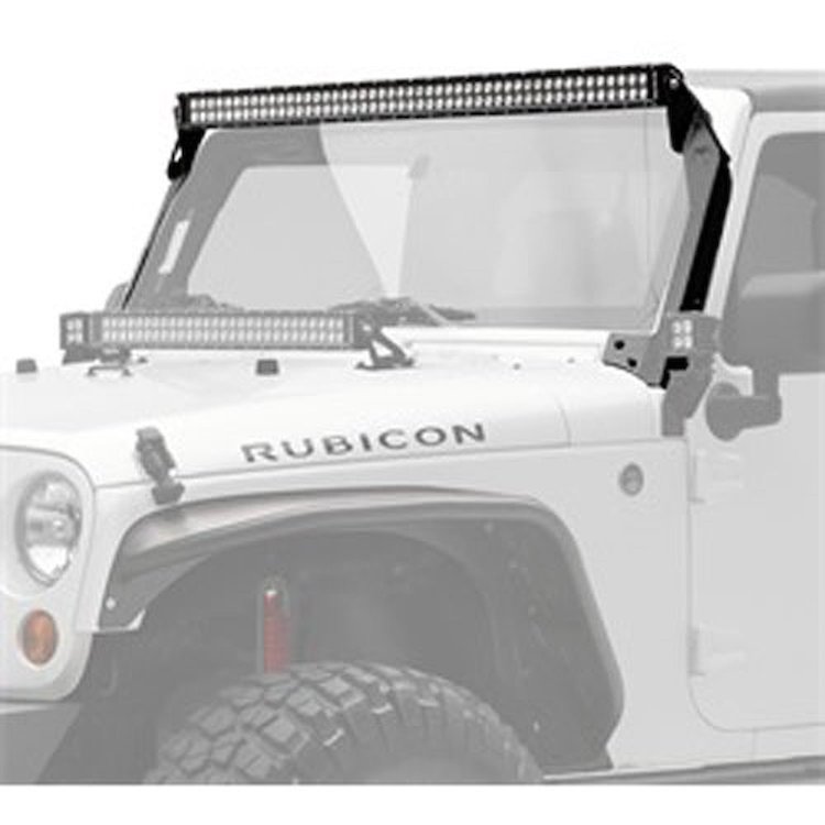 Windshield Light Bar 2007-2018 Jeep Wrangler JK