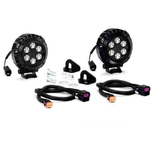 Bumper Lights 2007-09 Jeep Wrangler JK